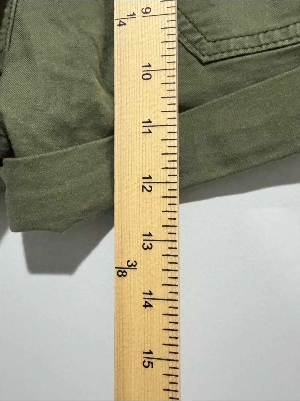 NWT Anthropologie Green Drawstring Cargo Women’s Shorts XS